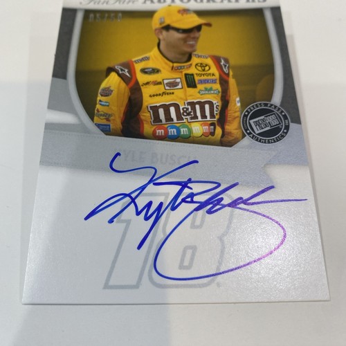Kyle Busch 2012 Press Pass Fanfare Auto /50! - Picture 3 of 5