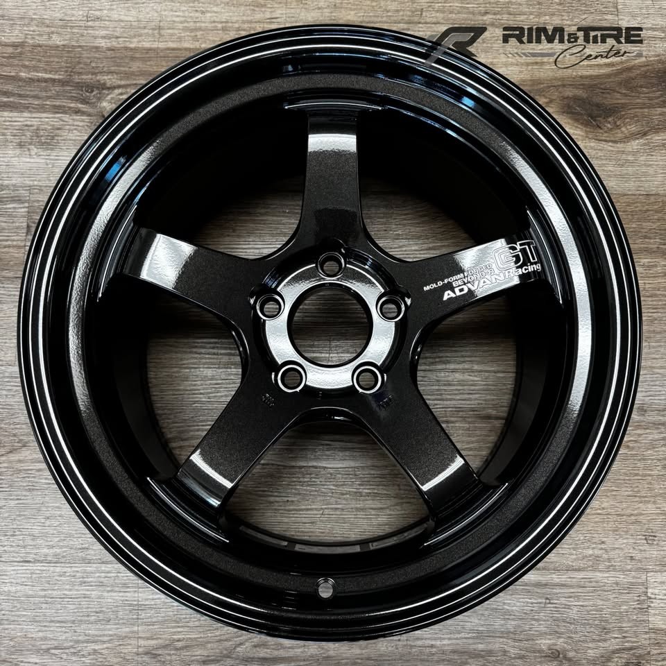 Advan GT Beyond-R 18x10 +40 5x120 Racing Titanium Black (Set of 4