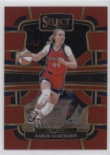 2024 Panini Select WNBA Concourse Red Prizm 71/149 Karlie Samuelson #99 5b1
