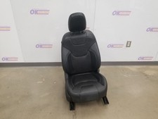 19 2019 Jeep Cherokee Limited Front Bucket Seat Black Leather Right Passenger