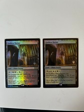 MTG: Magic The Gathering [EX] 2x RNA Godless Shrine PROMO FOIL
