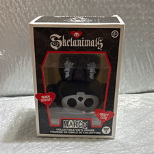 SkelanimalS Marcy the Monkey Glow in the Dark Vinyl Figure Series 1 Black/White