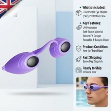 4Eyes Vollrand Br&auml;unungsbrille - verstellbare UV-Schutz Sonnenbrille in Lila