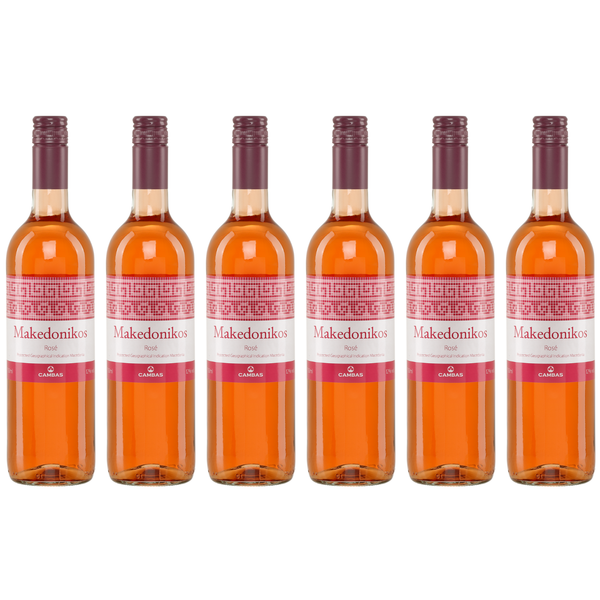 Makedonikos Boutari Rosé Halbtrocken 6X 0,75L | Halbtrockener RoséWein-image