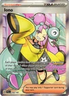 Iono 254/193 Ultra Rare Paldea Evolved Pokemon