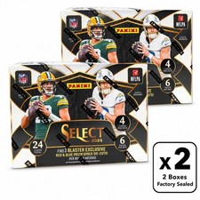 2024 Panini Select Football Blaster Box (Red & Blue Prizms) (Lot of 2) #VL