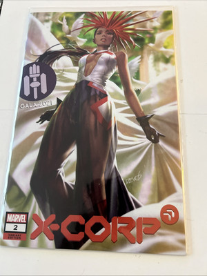 X-CORP #2 DERRICK CHEW VARIANT X-MEN ANGEL WOLVERINE MAGNETO HELLFIRE GALA