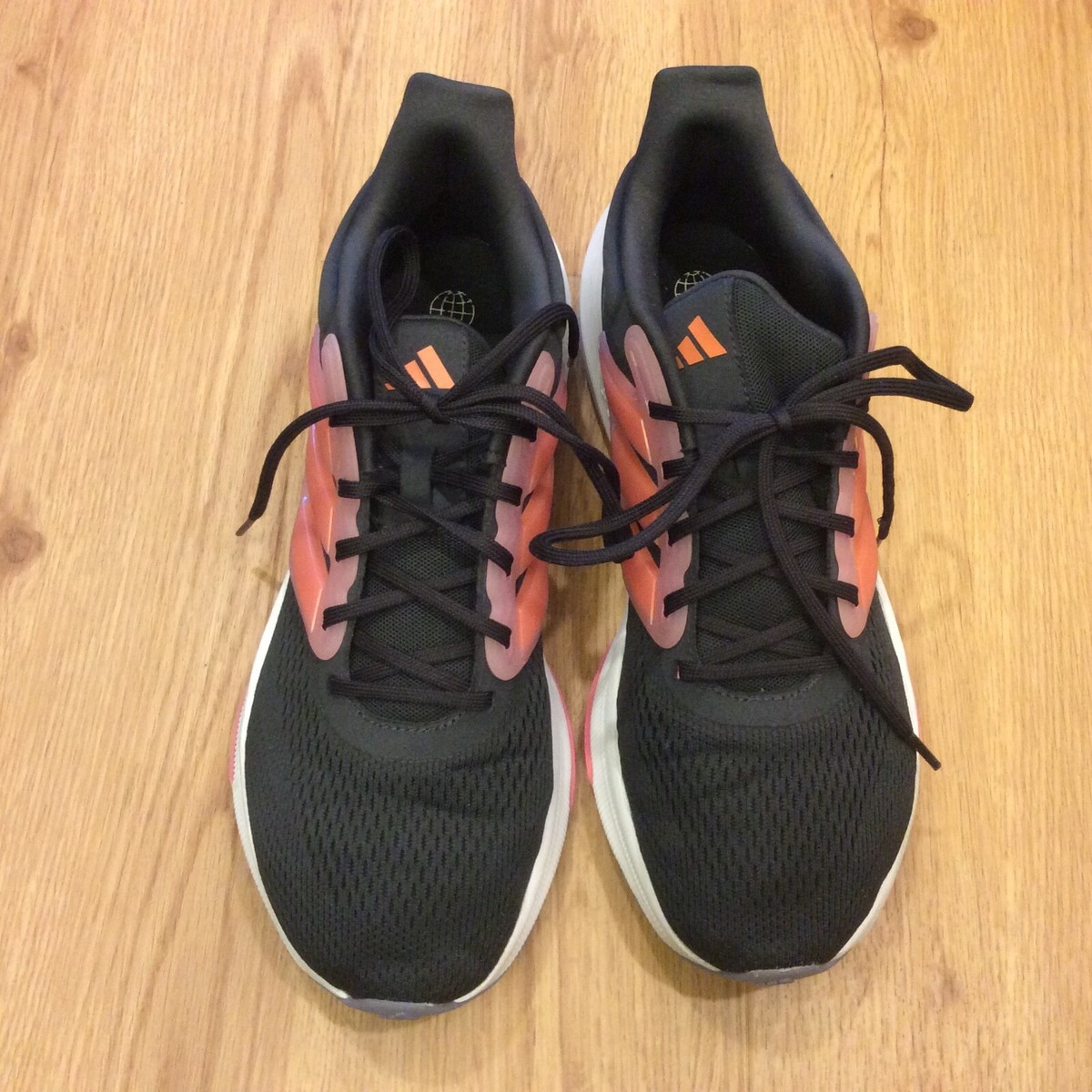 Adidas 'End Plastic Waste' Men's Running Shoes black /orange running shoes  Sz11