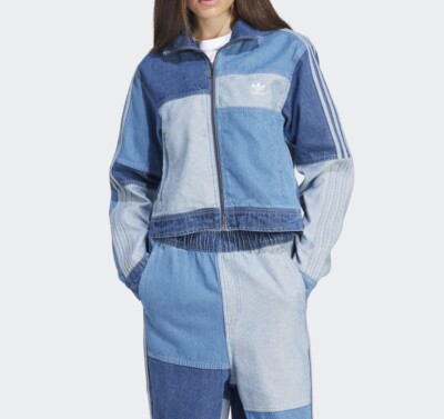 adidasスカジャン adidas アディダス トレフォイルロゴ ワッペン スカジャン