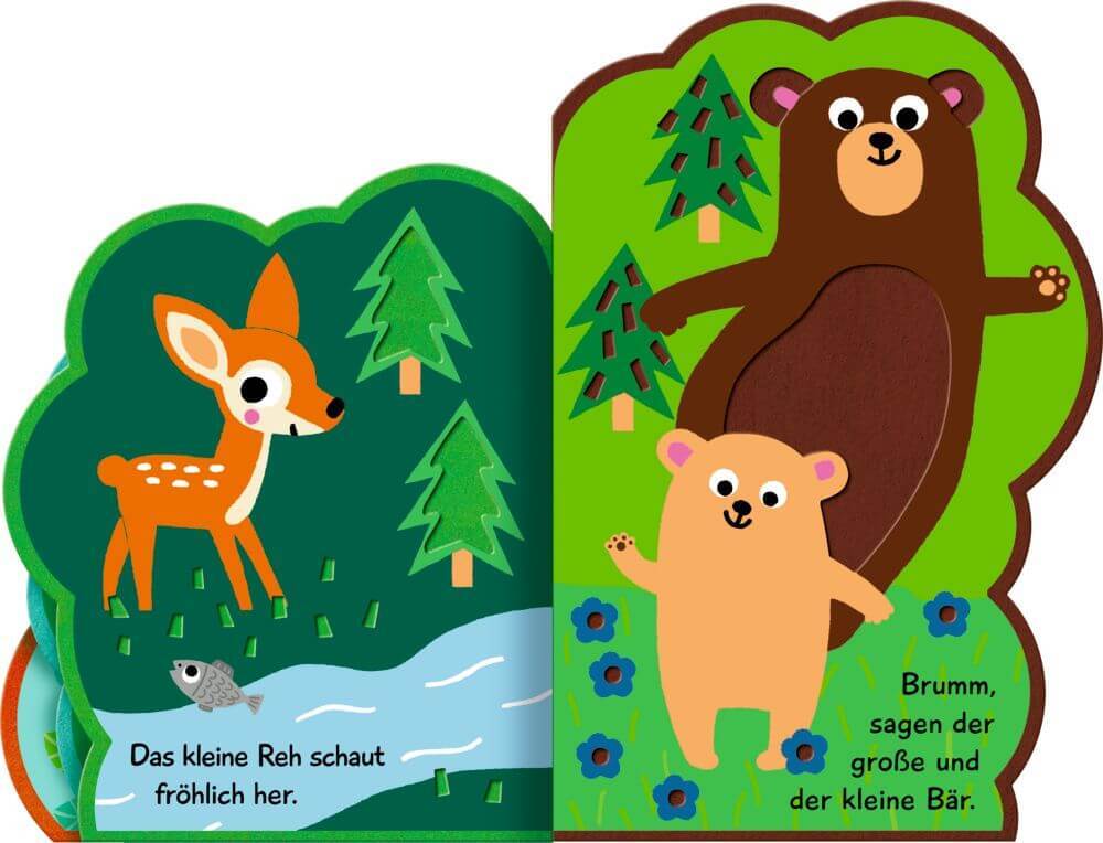 Thumbnail - Mein Filz-fühlbuch: Wer Wohnt Wald? (fühlen&begr.)