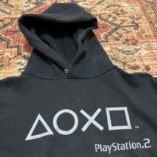 Sweats-shirt à capuche vintage Playstation 2 XL jeux vidéo PS2s 90 OG - Photo 1 sur 6