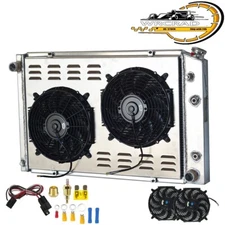 Aluminum Radiator Shroud Fan For 1973-87 Chevy C/K C10 C20 C30 K10/20 GMC CC716