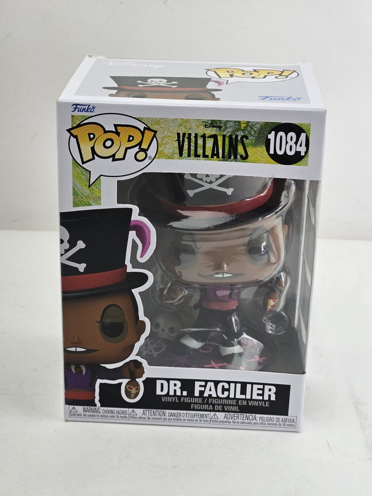 Funko Pop! Disney: Villains- Doctor Facilier 1084 Damaged Box Vinyl Figure