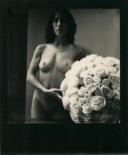 Quadro nudo originale ART Cecilia Polaroid #195 di Herr Merzi