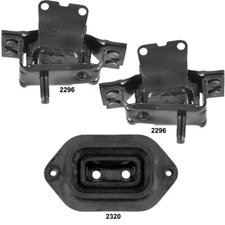 Engine & Transmission Mounts 3pcs Set for Cadillac Deville, El Dorado, Fleetwood