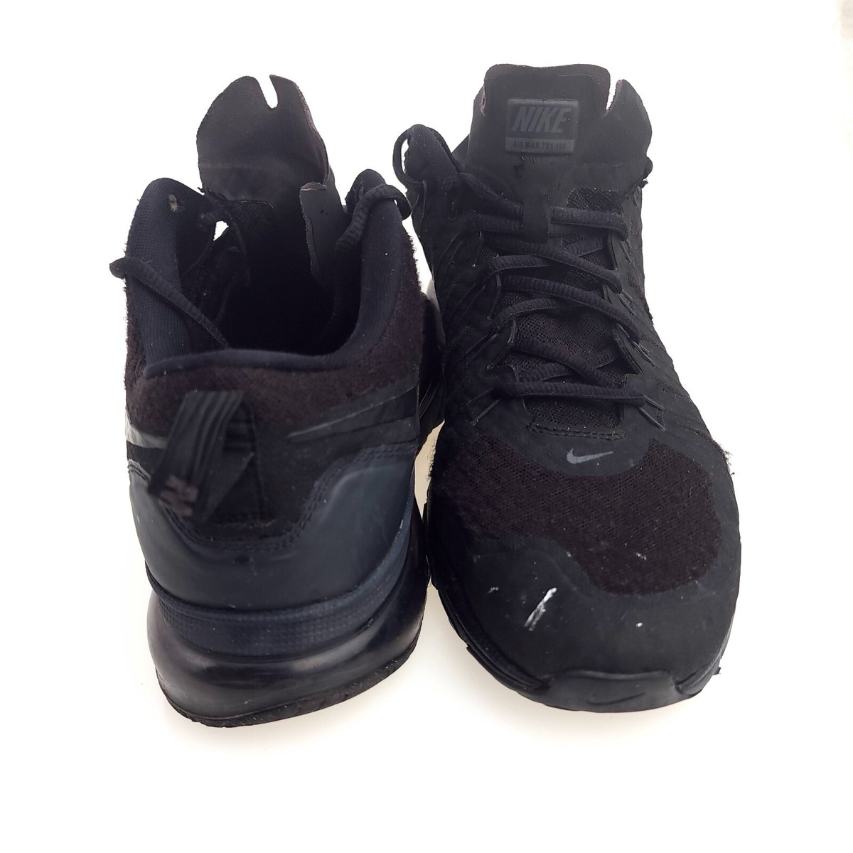 Nike AIR Max TR1 Fly Wire Men Running Shoes Black Low Top Lace Up