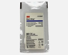 3M Steri-Strip Skin Closure 1/2"x4" REF R1547, 6 Strips ea pk (5pks) 