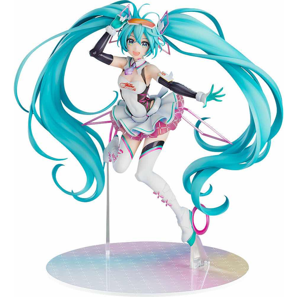 Hatsune Miku figurine Racing 2021 statue de collection pour décoration bureau de gamer et étagère Otaku
