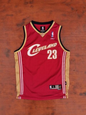 VINTAGE NBA CLEVELAND CAVALIERS BASKETBALL SHIRT SIZE YL BOYS #23