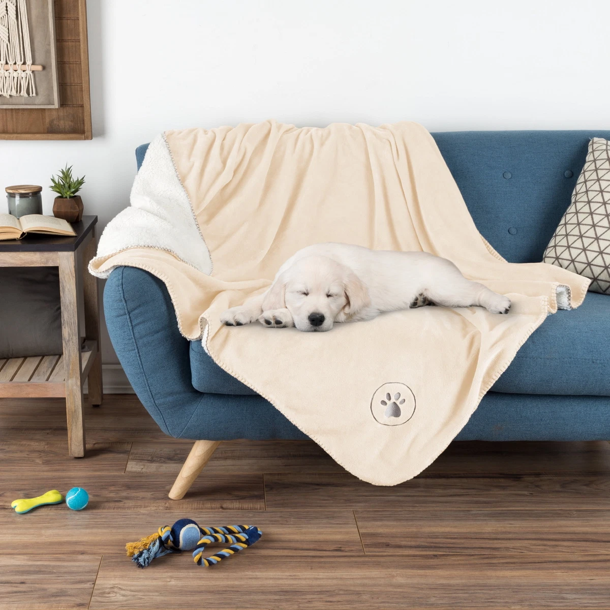 Sherpa fleece dog blanket 2025