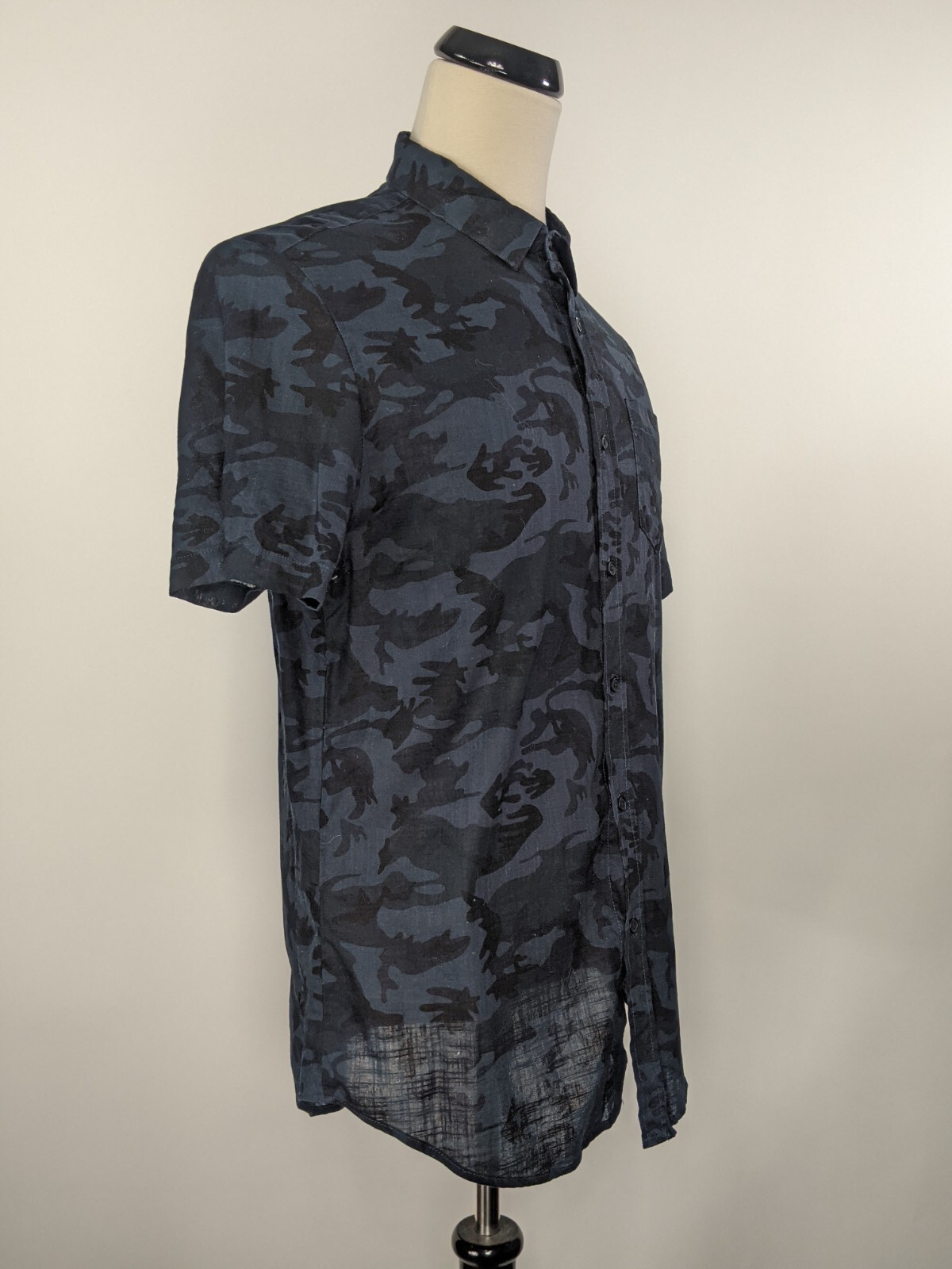 Soverign Code Short Sleeve Button Up Chiffon Shir… - image 6