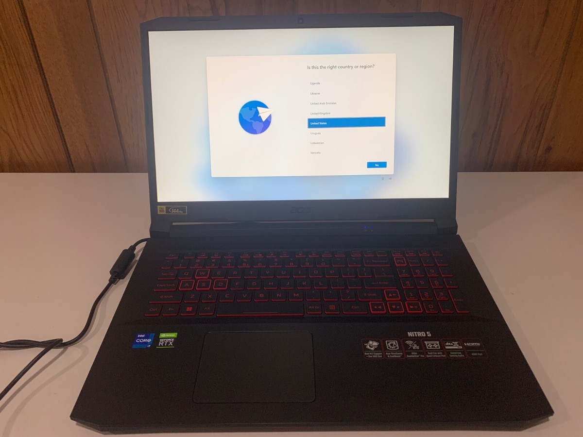 Acer Nitro (1TB SSD, Intel Core i7 11th GHz