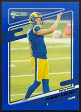 2021 Donruss Press Proof Blue #146 Johnny Hekker