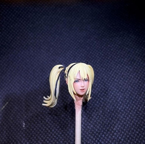 1:18 Head Sculpt Marie Rose Girl Carved For 3.75" Female Action Figure Body Toys - Picture 2 of 3
