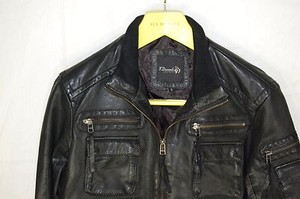 7 diamonds leather jacket