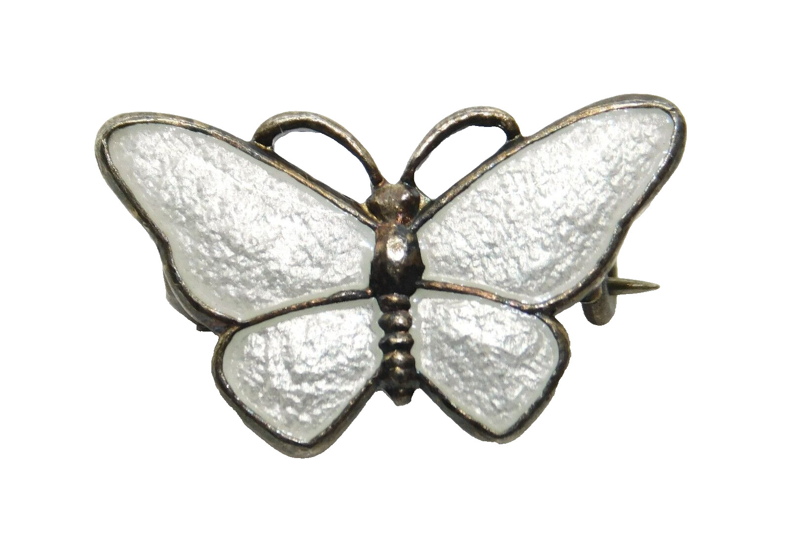 Signed VB Denmark 925 Sterling Silver Tiny White … - image 1