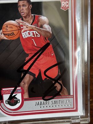 【直筆サイン】NBA ジャバリ・スミス・ジュニア　25枚限定 Jabari Smith Jr IP Signed NBA Hoops RC Card Psa Dna Coa