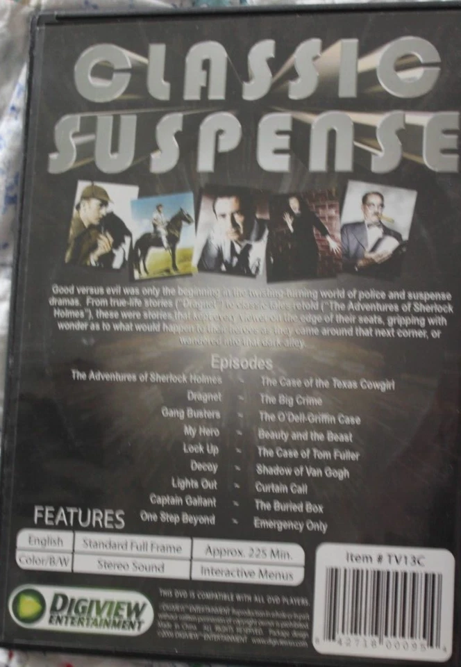 Primetime Television 9 Classic Episode's DVD See List of Shows below. - Image 2 of 2