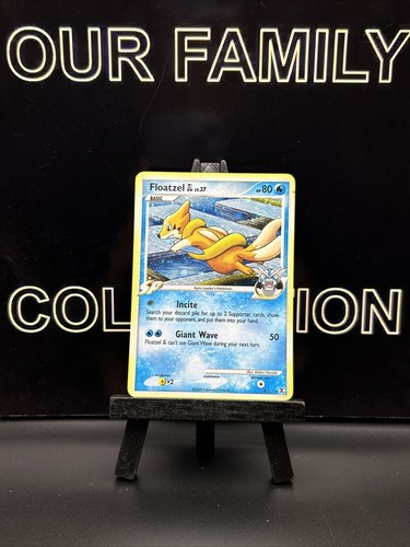 Floatzel GL 4/111 Platinum - Rising Rivals REVERSE HOLO Pokemon TCG LP ...