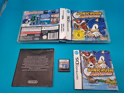 DS Spiel Sonic Rush Adventures  Nintendo CIB OVP gut