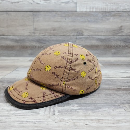 Oh Yeah Smily Face Emoji Cap Mütze Erwachsene Damen verstellbarer Riemen hinten Outdoor Wandern - Bild 2 von 9