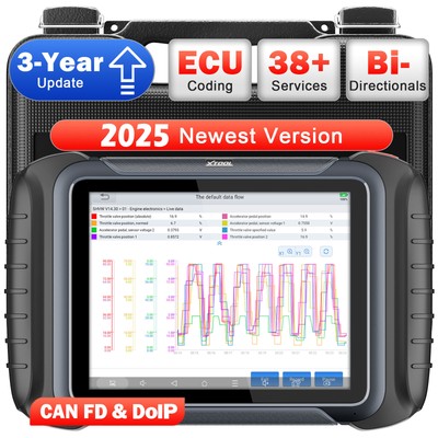 XTOOL D8S Profi KFZ OBD2 Bidirectional Diagnosegerät Scanner ALLE SYSTEM Coding