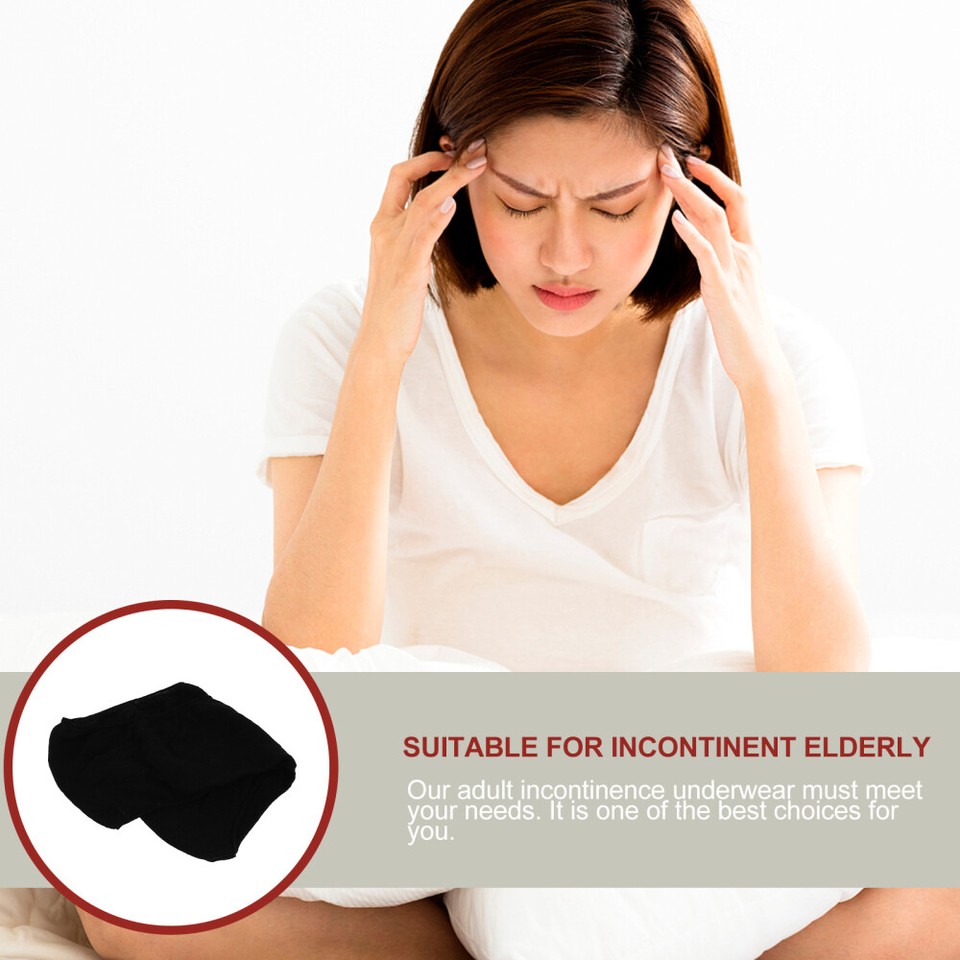 12pcs Incontinence Underwear for Women Washable Washable Incontinence