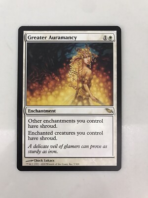 マジック：ザ・ギャザリング Greater Auramancy Greater Auramancy MTG Magic the Gathering Card NM Near Mint
