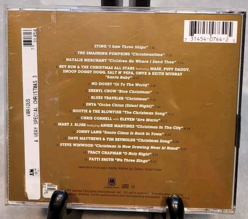 Lot A Very Special Christmas 2,3&20th Anniversary DVD (CD A&M) Run DMC~U2~Sting - Imagen 5 de 7