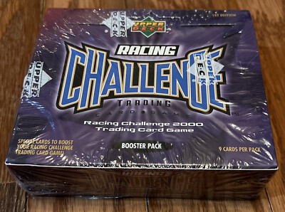 2000 Upper Deck Racing Challenge Booster Box 1st Edition Sealed 24 Pack