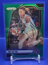 Sug Sutton 2024 Panini Prizm WNBA Green SP #51 Washington Mystics