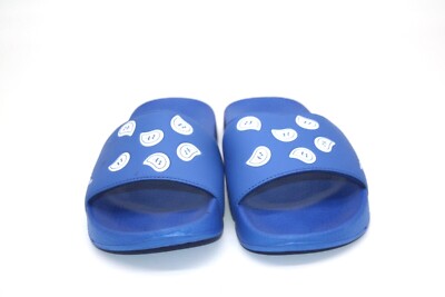  SLIPPER サイズ9 ブルー系　総柄　バンダナ柄　アメリカ製 Trooper America Men's Bandana Paisley Slides Sandal ROYAL/White | eBay