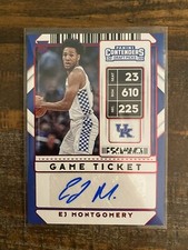 EJ MONTGOMERY 2020-21 Panini CONTENDERS DRAFT PROSPECTS ROOKIE TICKET AUTO UK