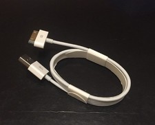 Image of White 30-Pin iPhone Cable 1m - for iPhone 4S/4/3GS, iPad 2/1, iPod Classic