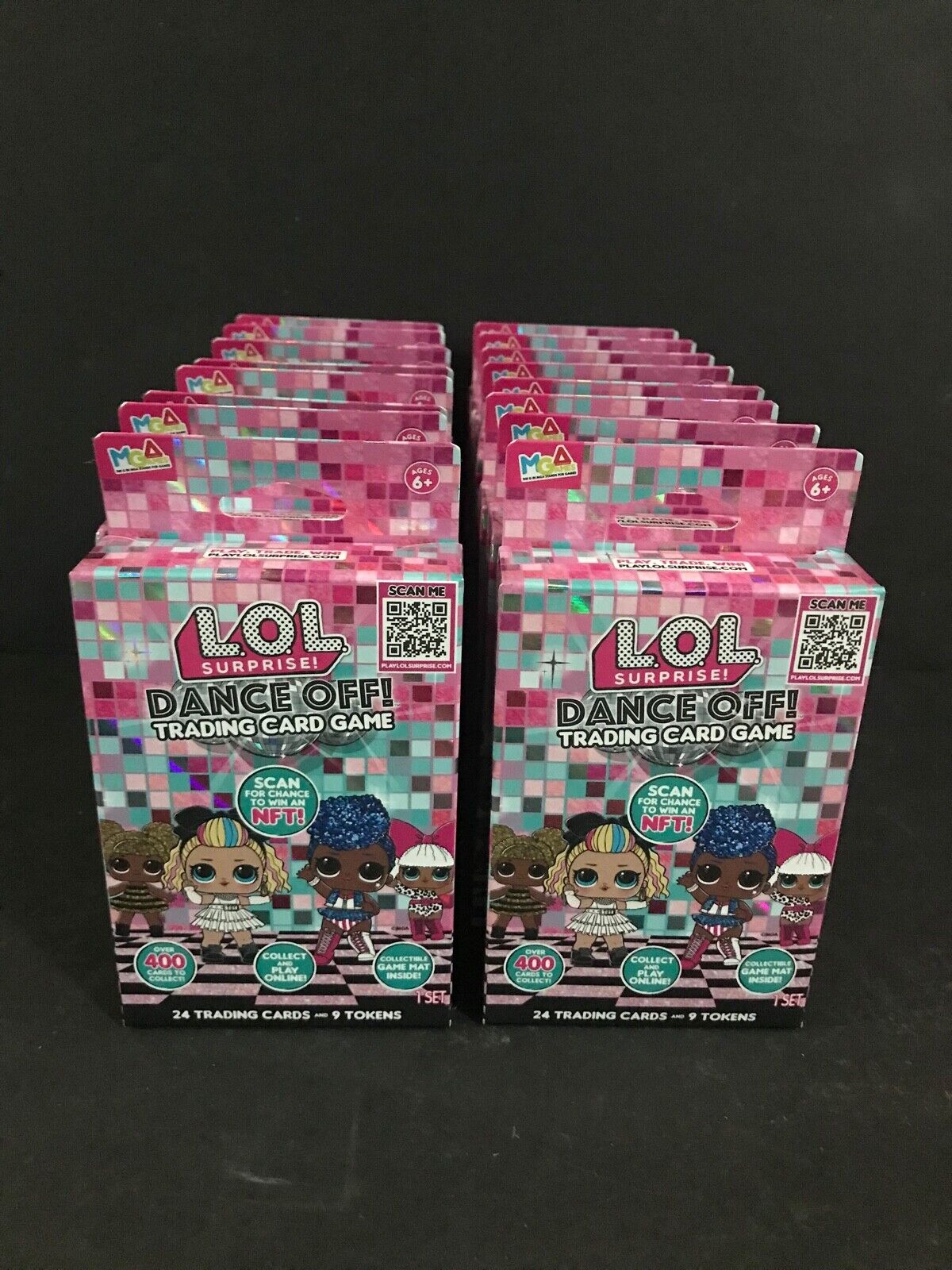 L.O.L Surprise Dance Off! Trading Card Game Qty 16 Starter Packs- NEW