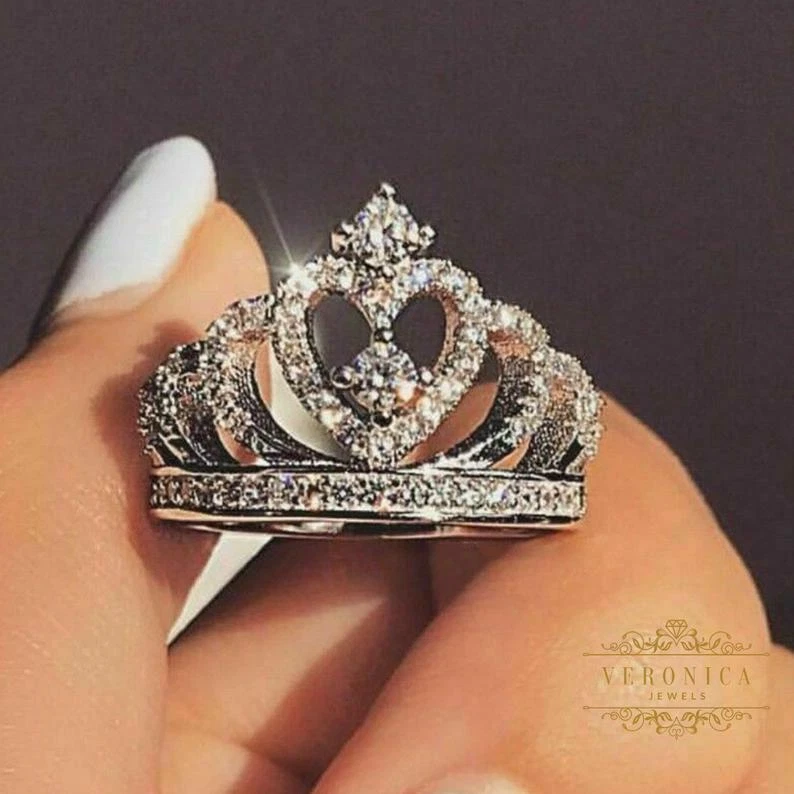 Beautiful crown best sale rings