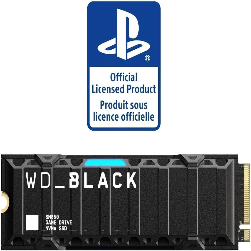 Western Digital 1TB SN850 NVMe SSD for PS5 Consoles Solid State 