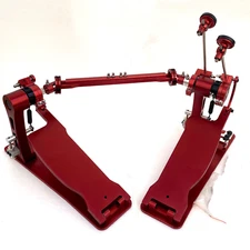 Directly drive 25" Long Board Bass Double Pedal By CNC In China Red
