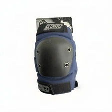 Pro Tec Skateboard Elbow Pads Size SM Skating Biking Navy Blue Vintage
