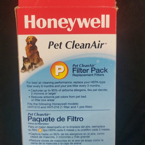 Honeywell P Air Filter Pet Dander HEPA CleanAir Purifier Replacement Combo Pack - Picture 15 of 18